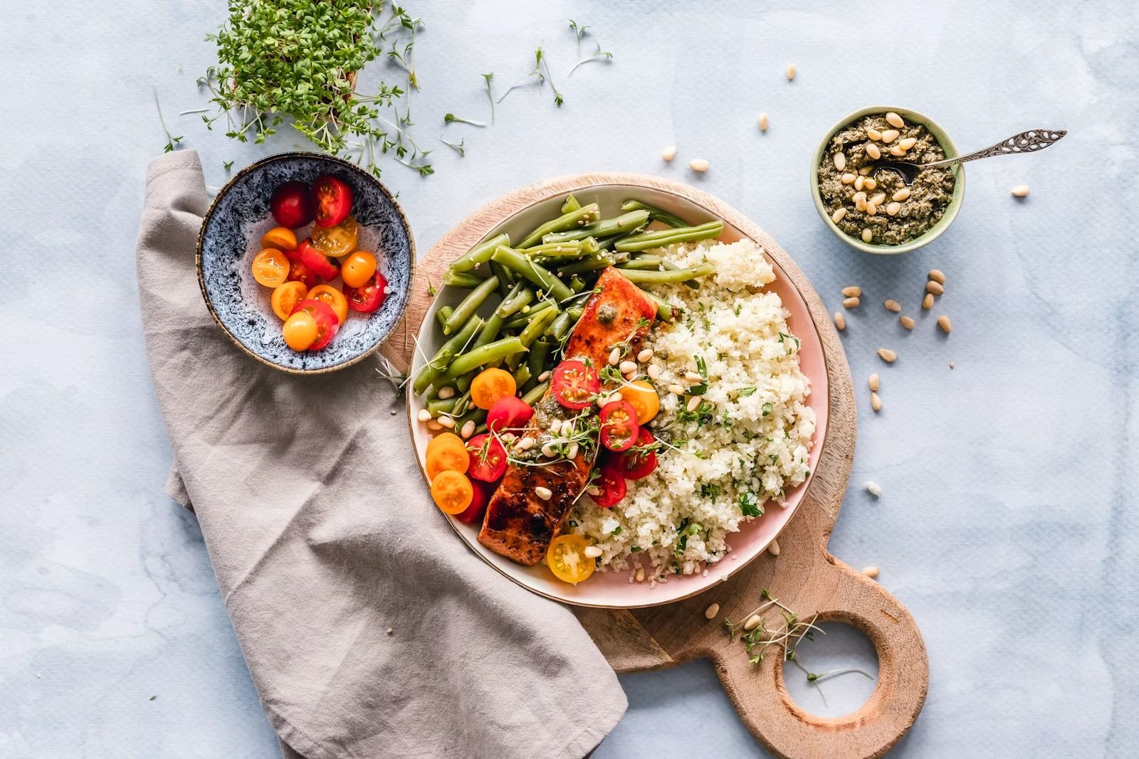 Balanced everyday food in Kenya